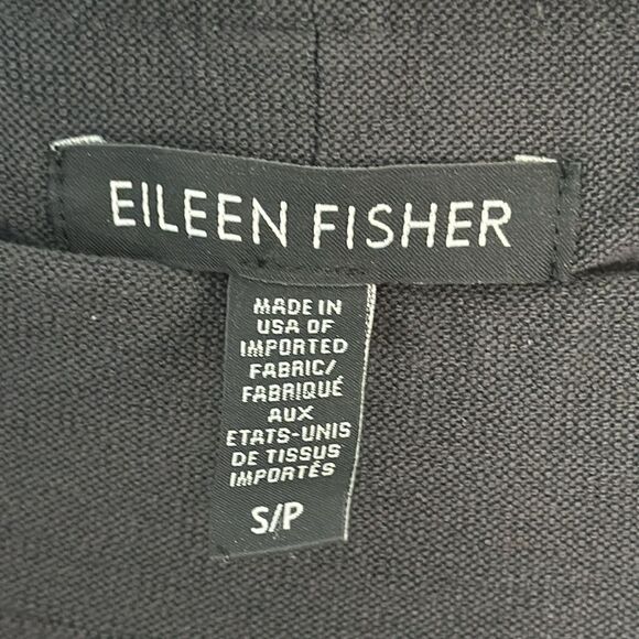 EILEEN FISHER Women's Dark Gray Pull-On Ankle Pants Size Small - Picture 2 of 7